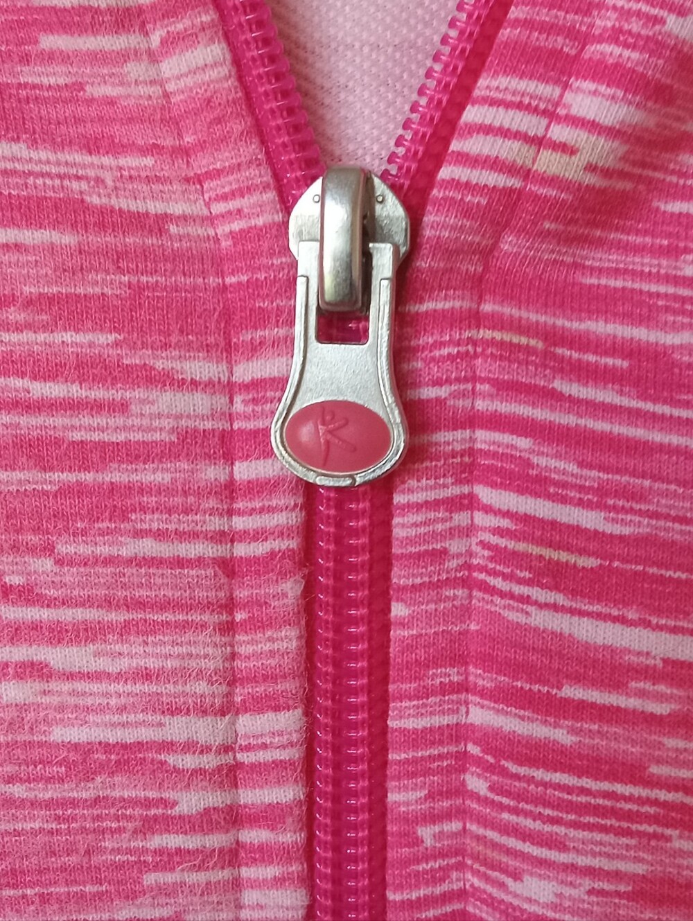 Danskin Now Racy Pink Zip Up Jacket - Picture 3 of 5